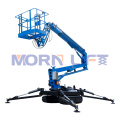 8m 10m 12m 16m 18m hydraulic electric rough terrain boom lift cherry picker man lift crawler boom lift for aerial work